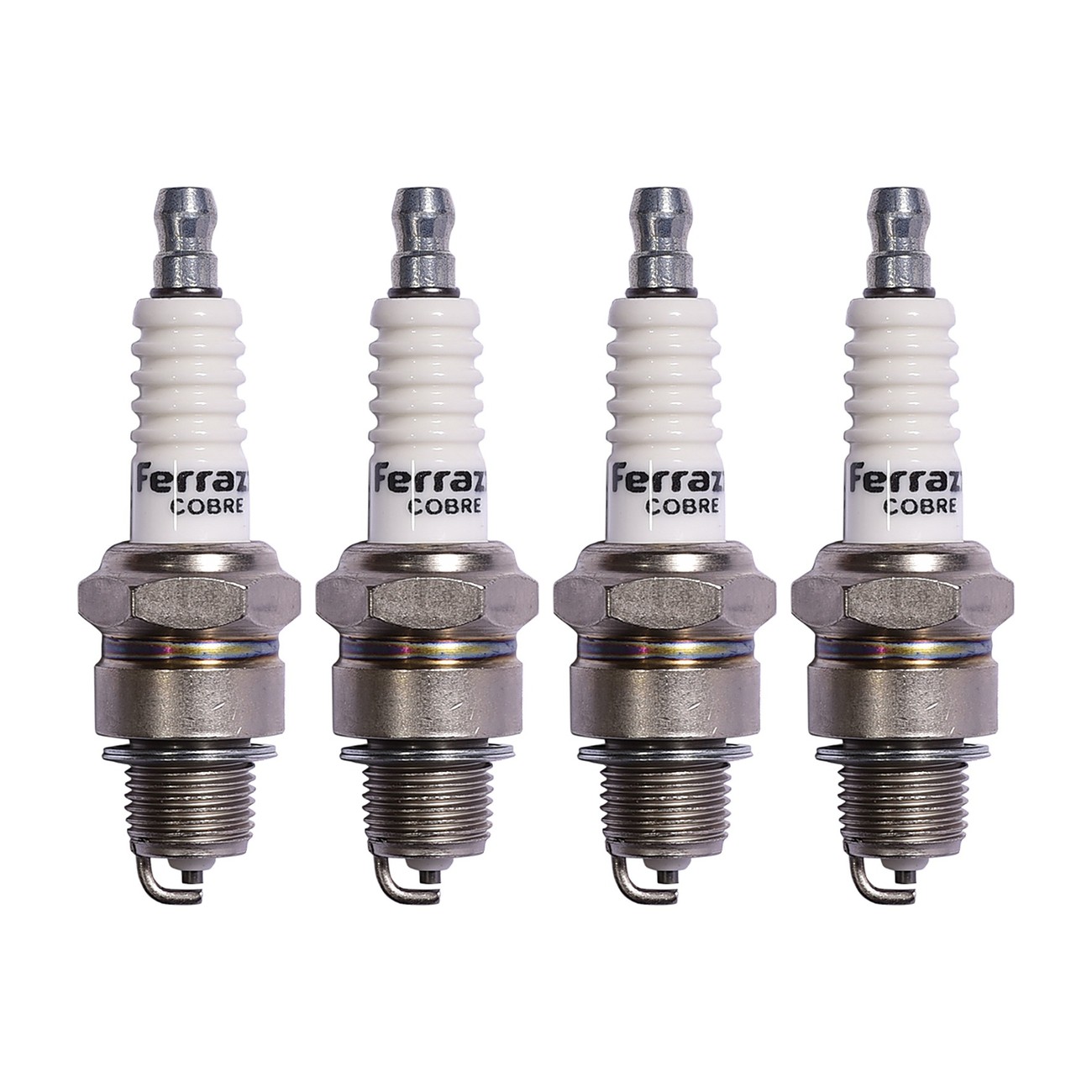Kit Bujias Ferrazzi Cobre Renault 11 1.4 12 1.3 1.4 18 1.4 1.6 4l 0.8 6 1.1 9 1.4 Gordini 0.8